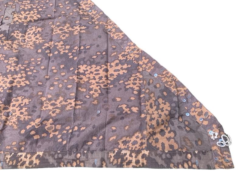 Waffen SS 4 panel Oakleaf zeltbahn in mint condition.