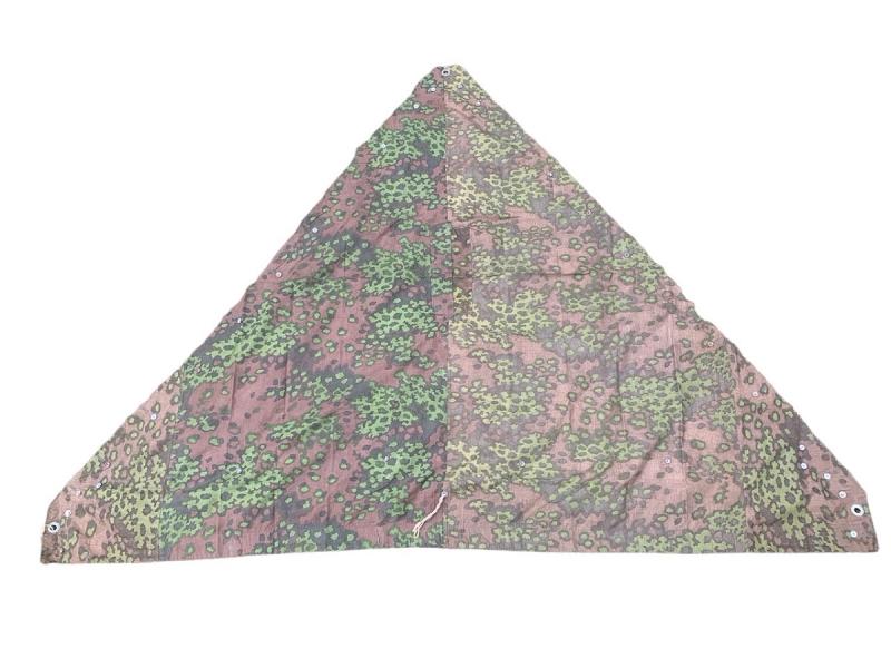 Waffen SS 4 panel Oakleaf zeltbahn in mint condition.