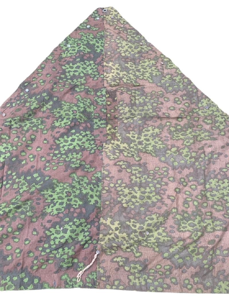 Waffen SS 4 panel Oakleaf zeltbahn in mint condition.