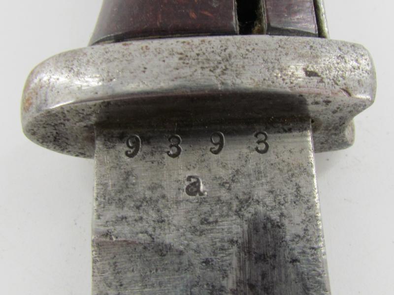 K98 Bayonet (Seitengewehr)SG 84/98...44crs... With Frog