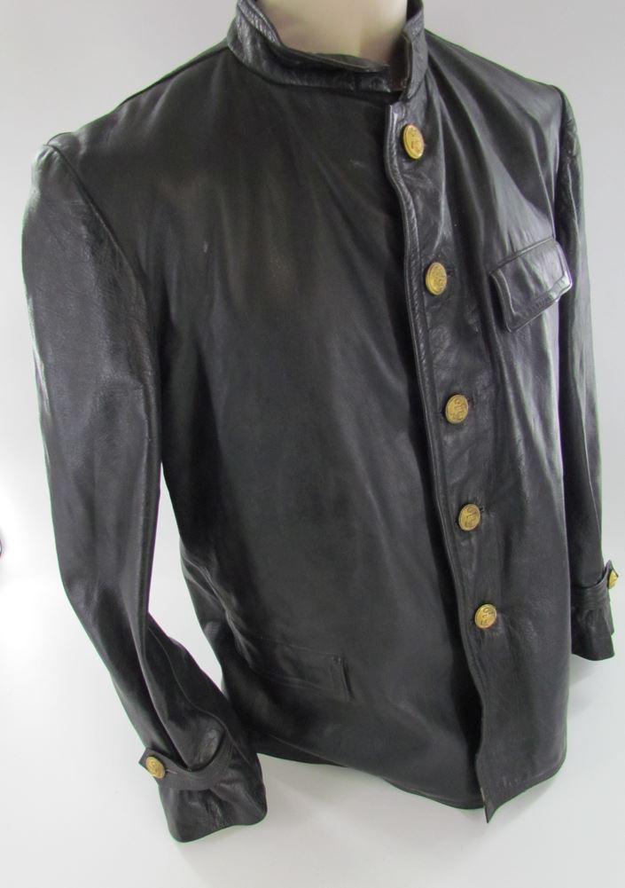 Kriegsmarine/U-boot Protective Black Leather Jacket