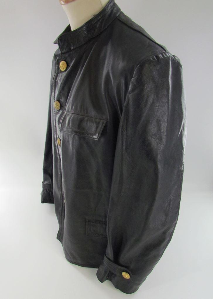 Kriegsmarine/U-boot Protective Black Leather Jacket