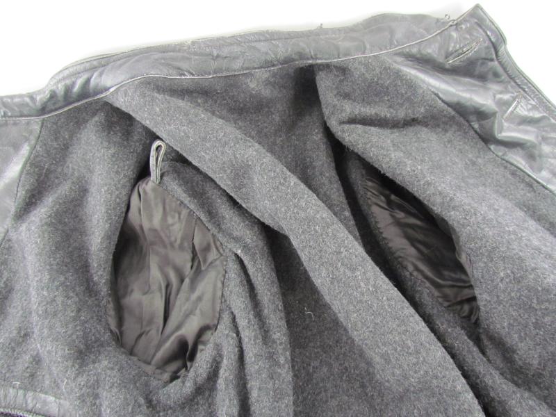 Kriegsmarine/U-boot Protective Black Leather Jacket