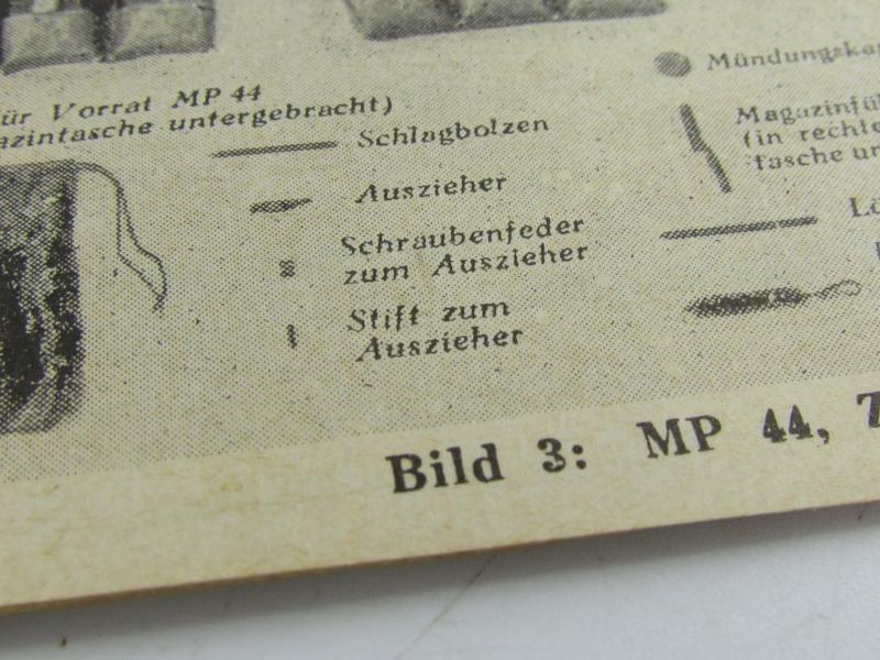 MP43/44 Sturmgewehr Instruction Booklet.....very Rare