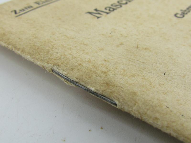 MP43/44 Sturmgewehr Instruction Booklet.....very Rare