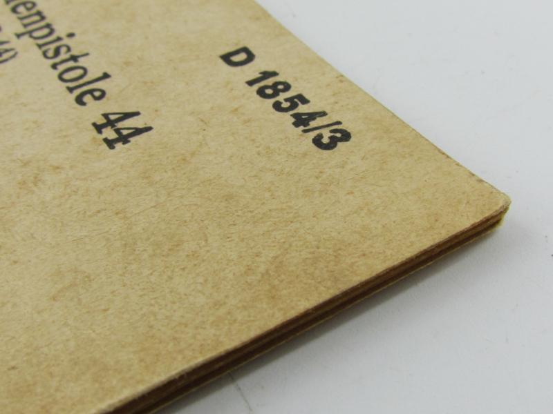 MP43/44 Sturmgewehr Instruction Booklet.....very Rare