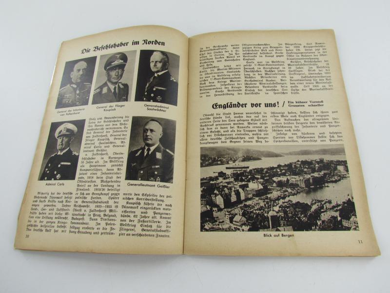 Kleine Kriegshefte nr. 3 “10 Stunden Schneller!” - 1940 booklet