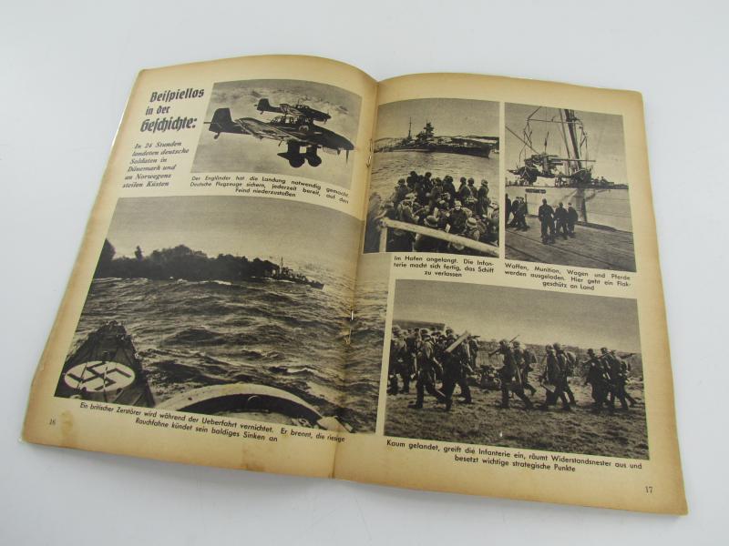 Kleine Kriegshefte nr. 3 “10 Stunden Schneller!” - 1940 booklet