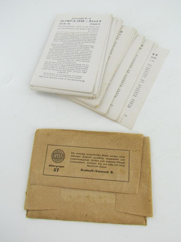 Collection pictures Olympia 1936 ( Bilder Gruppe 57 )