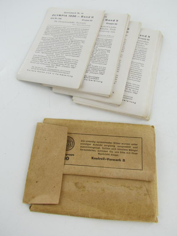 Collection pictures Olympia 1936 ( Bilder Gruppe 60 )