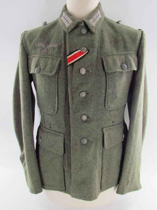 Wehrmacht Heer M43 field tunic With Original Applied Insignia