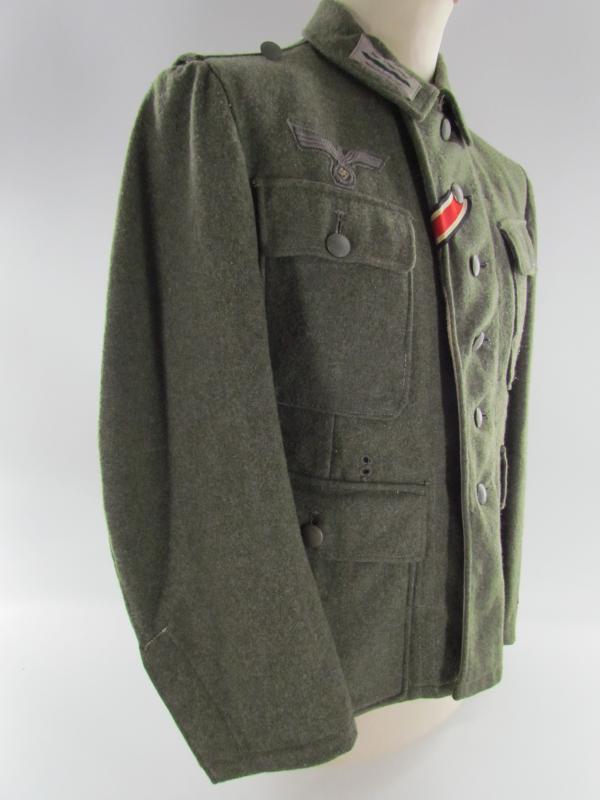 Wehrmacht Heer M43 field tunic With Original Applied Insignia