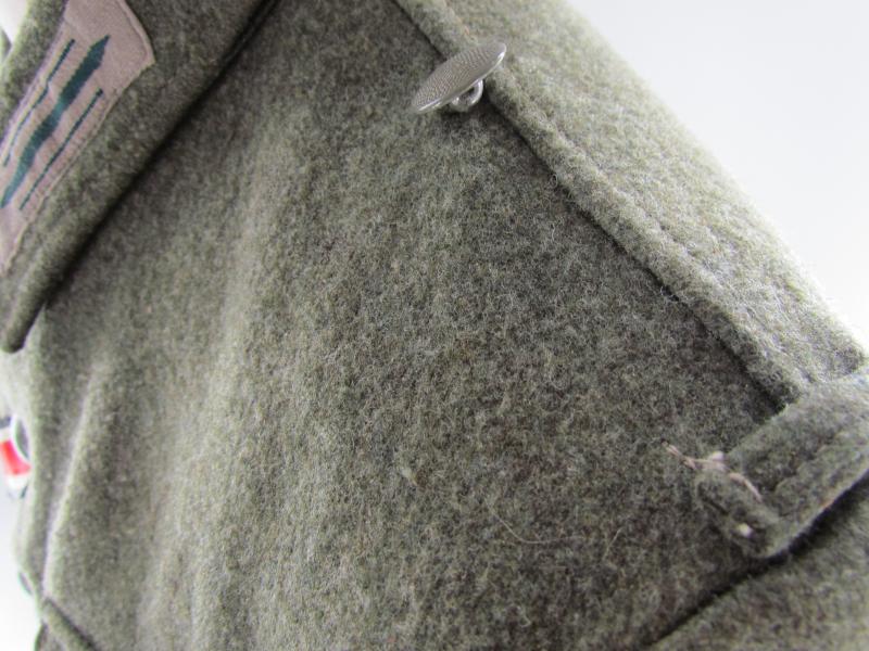 Wehrmacht Heer M43 field tunic With Original Applied Insignia