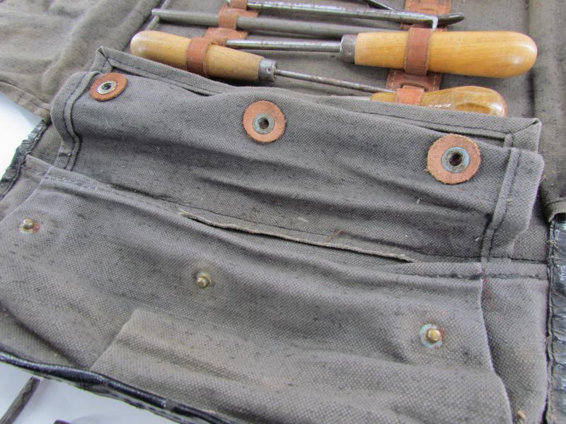 Wehrmacht ( Pioneer )Canvas Tool Bag With Contents ... WaA Marked