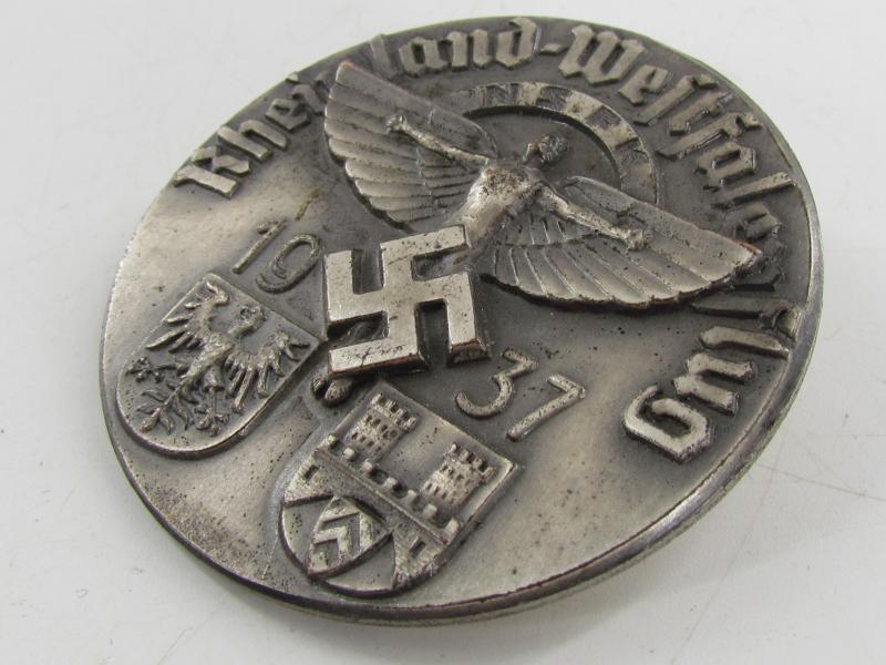 A 1937 NSFK Germany-Flight Badge By G.Brehmer...Rare !!