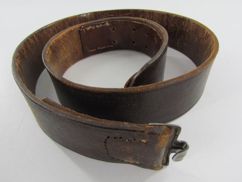 German Leather Equipment belt