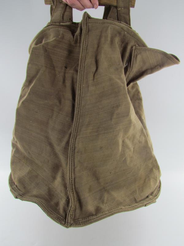 Original Large Wehrmacht Canvas Waterbag in Carrying Bag