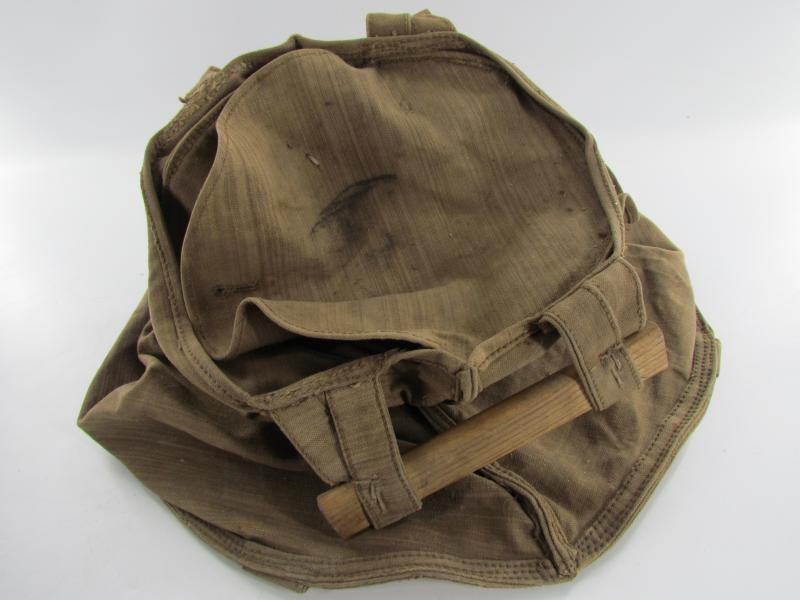 Original Large Wehrmacht Canvas Waterbag in Carrying Bag