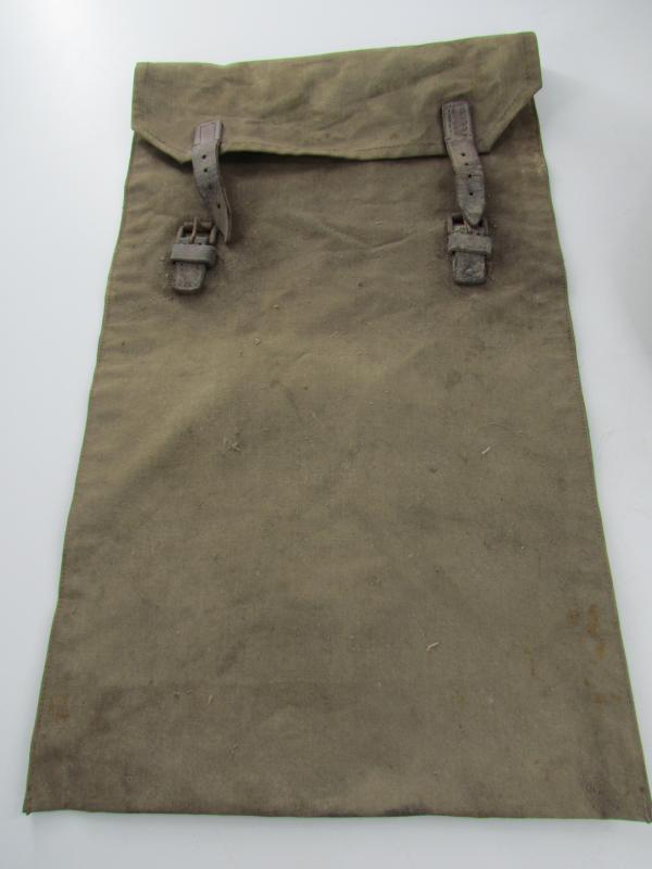 Original Large Wehrmacht Canvas Waterbag in Carrying Bag