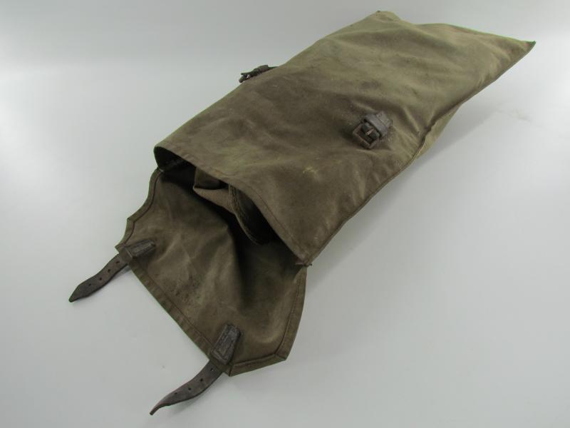 Original Large Wehrmacht Canvas Waterbag in Carrying Bag