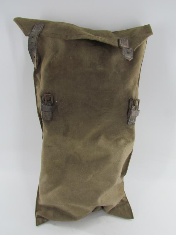 Original Large Wehrmacht Canvas Waterbag in Carrying Bag