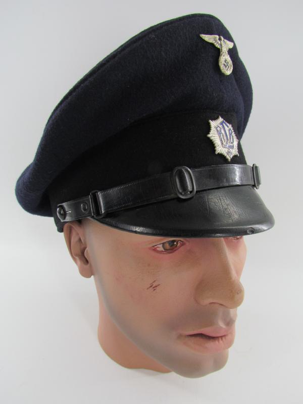 RLB ( Reichsluftschutzbund )Block Warden's Visor Cap