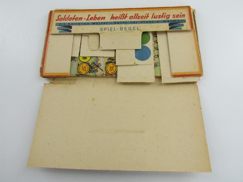 Dice Game Soldaten - Leben Heißt Allzeit Lustig Sein - 1940