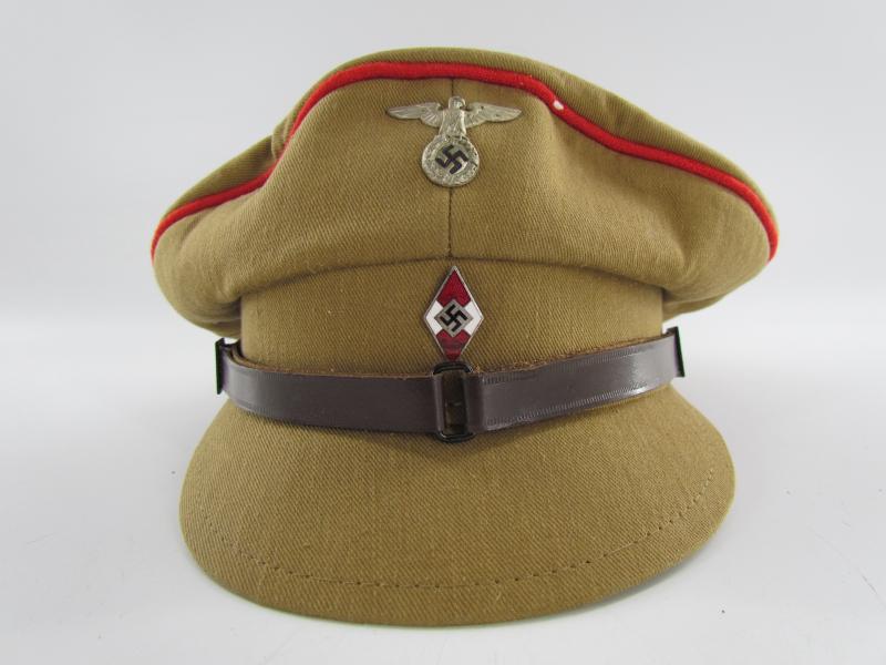 Hitler Youth Summer Visor Cap..... Top Condition