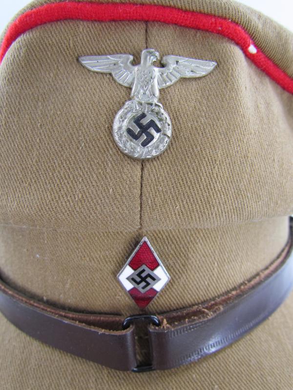 Hitler Youth Summer Visor Cap..... Top Condition