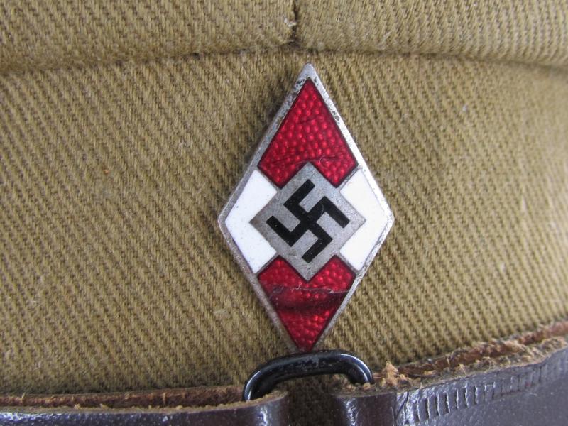 Hitler Youth Summer Visor Cap..... Top Condition