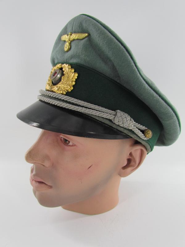 Kriegsmarine Küstenartillery Officers Visor Cap
