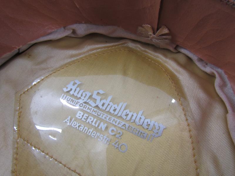 Kriegsmarine Küstenartillery Officers Visor Cap