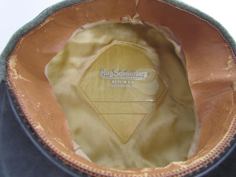 Kriegsmarine Küstenartillery Officers Visor Cap