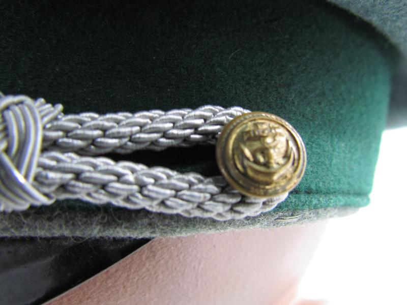 Kriegsmarine Küstenartillery Officers Visor Cap