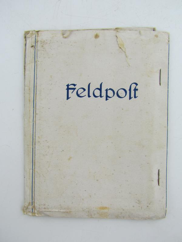 German Folder With Field Postcards ( Feldpost )