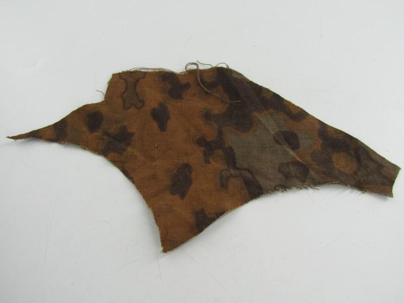 Original Waffen SS Camouflage Parts of Smocks, Zeltbahn etc.