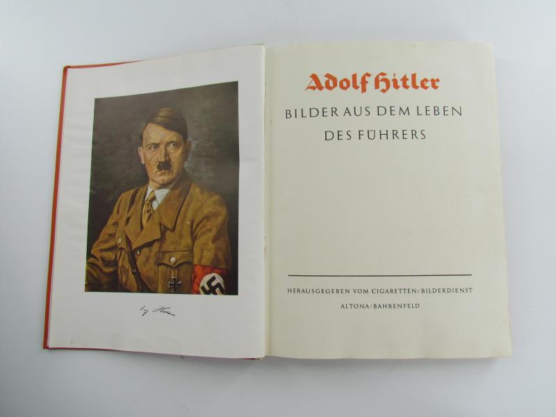 Complete Original 1936 Picture Album On Adolf Hitler