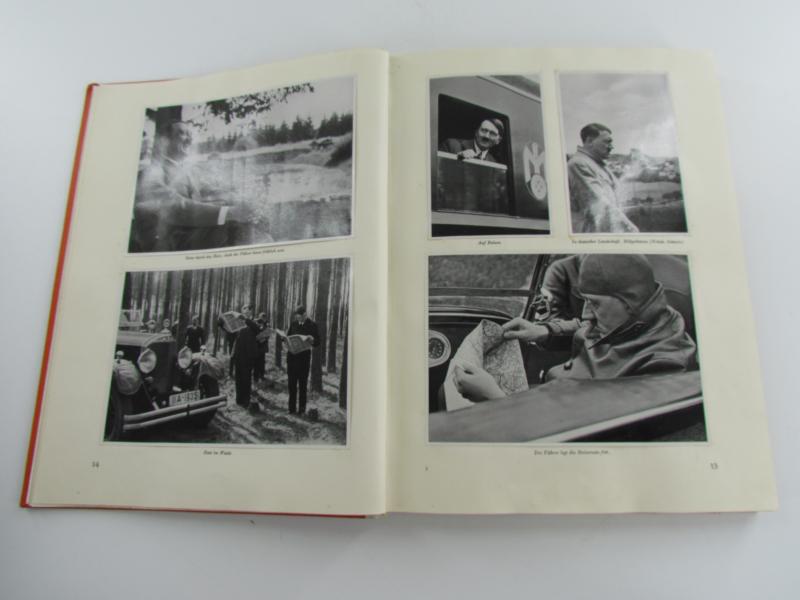 Complete Original 1936 Picture Album On Adolf Hitler