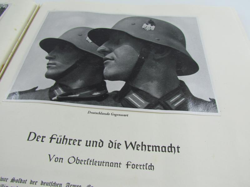 Complete Original 1936 Picture Album On Adolf Hitler