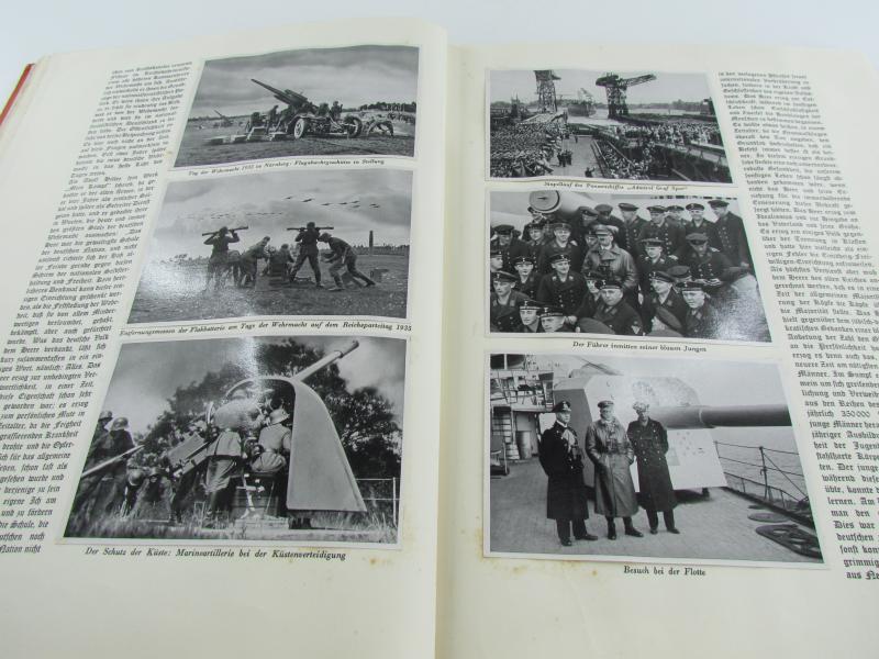 Complete Original 1936 Picture Album On Adolf Hitler