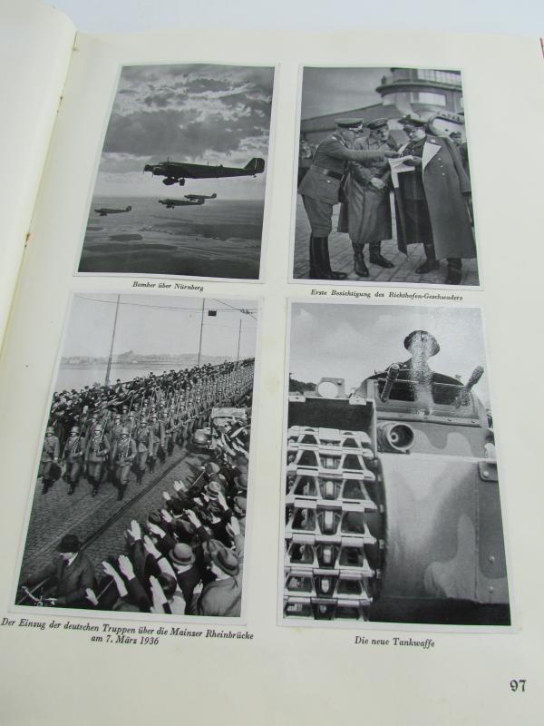 Complete Original 1936 Picture Album On Adolf Hitler