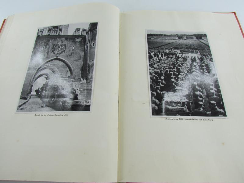 Complete Original 1936 Picture Album On Adolf Hitler