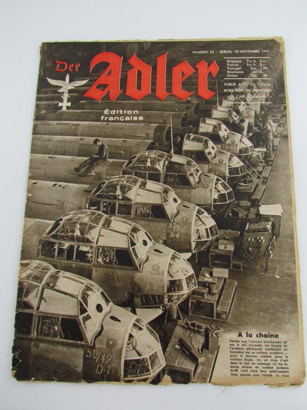 Der Adler Luftwaffe Magazine ...French Edition