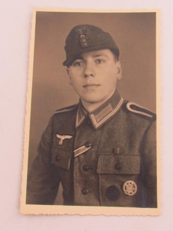 Portrait Photo of a Wehrmacht Soldier