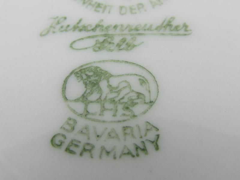 Porcelain DAF small plate