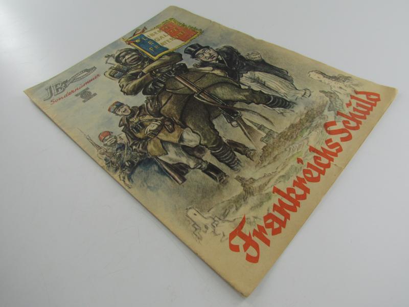 Frankreichs Schuld Map