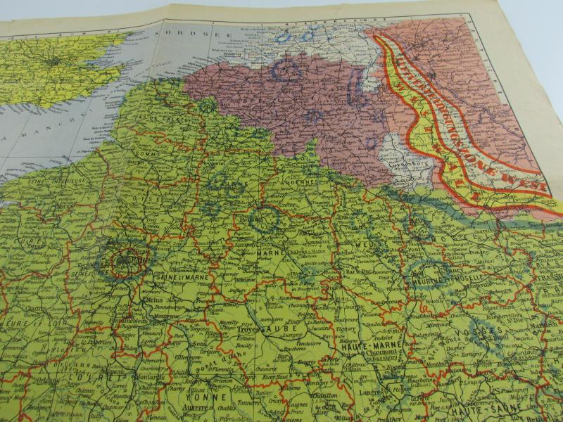Frankreichs Schuld Map