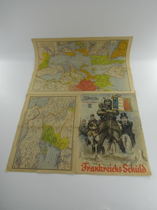Frankreichs Schuld Map
