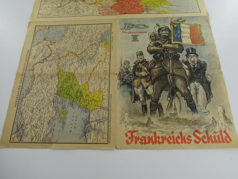 Frankreichs Schuld Map