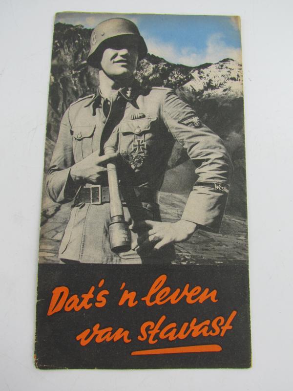 Dutch 'Waffen-SS' Recruitment Flyer/Poster